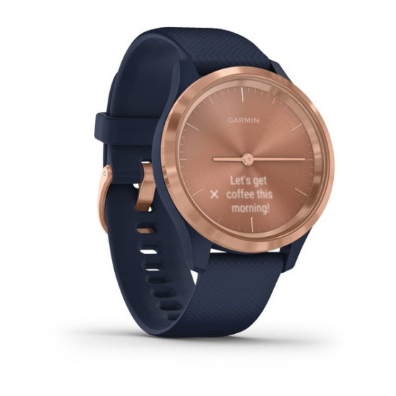 Годинник Garmin vivomove 3S Sport Blue-Gold Silicone Годинник Garmin vivomove 3S Sport Blue-Gold Silicone