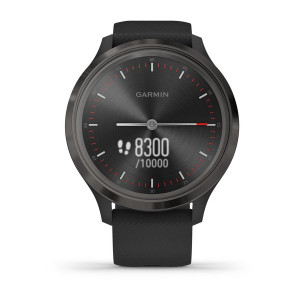 Часы Garmin vivomove 3 Sport Black-Gunmetal Silicone