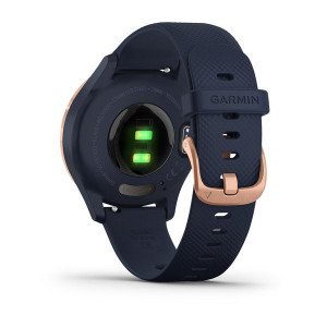 Часы Garmin vivomove 3S Sport Blue-Gold Silicone