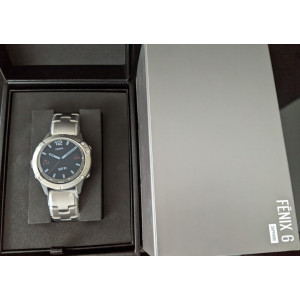 Часы Garmin Fenix 6 Sapphire Titanium with Vented Titanium Bracelet