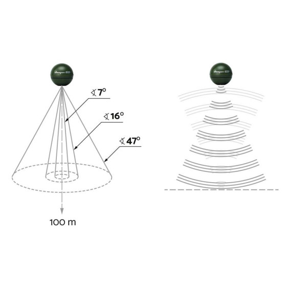 Беспроводный эхолот Deeper Chirp+WiFi+GPS+Sonar 
