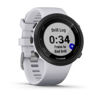 Смарт-часы Garmin Swim 2 с силиконовым ремешком белого цвета