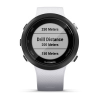 Смарт-часы Garmin Swim 2 с силиконовым ремешком белого цвета