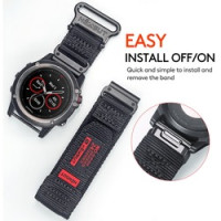 Ремінець для Garmin HEMSUT 22mm Nylon середній розмір для зап'ястя 185-210мм