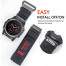 Ремінець для Garmin HEMSUT 22mm Nylon середній розмір для зап'ястя 185-210мм
