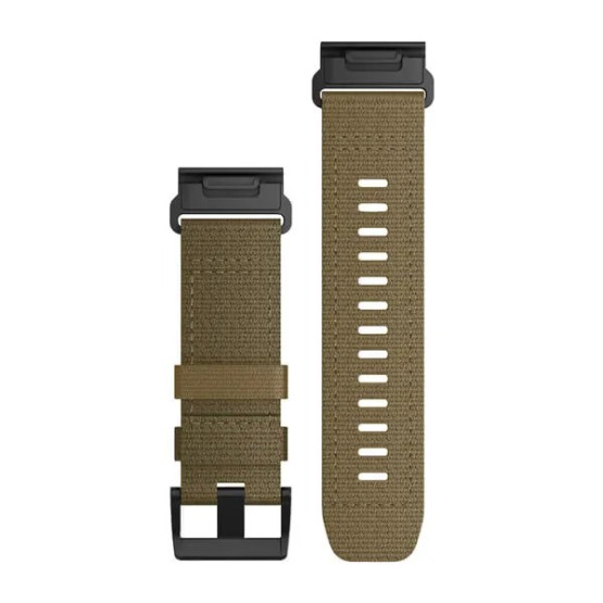 Ремінець для Garmin Tactix 7 26mm QuickFit Tactical Coyote Tan Nylon