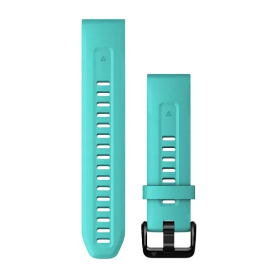Ремешок для Fenix 7s 20mm QuickFit Aqua silicone band