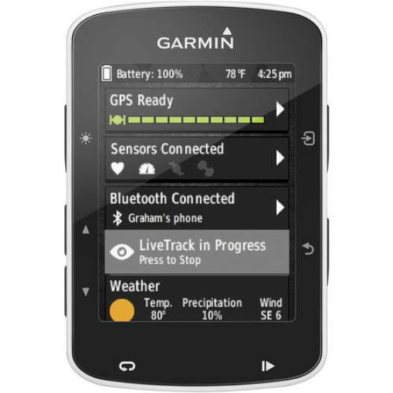 Велокомпьютер Garmin Edge 520 Bundle WW