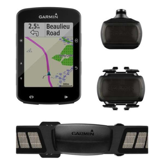 Велокомпьютер Garmin Edge 520 Plus Sensor Bundle