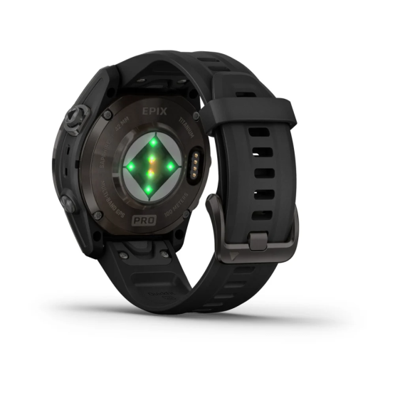 Смарт-часы Garmin epix Pro (Gen 2) – Sapphire Edition | 42 мм Carbon Gray DLC Titanium with Black Band Смарт-часы Garmin epix Pro (Gen 2) – Sapphire Edition | 42 мм Carbon Gray DLC Titanium with Black Band