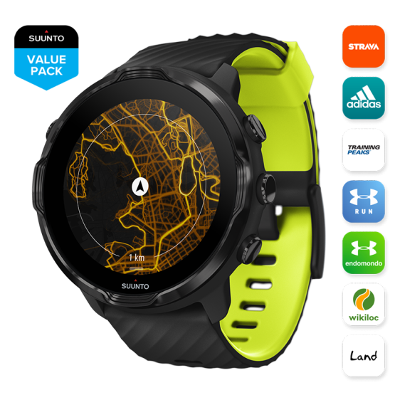 Годинник SUUNTO 7 BLACK LIME