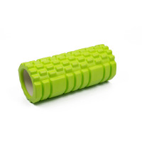 Массажный ролик EasyFit Grid Roller EF11 33 см  зеленый  роллер  валик  цилиндр 