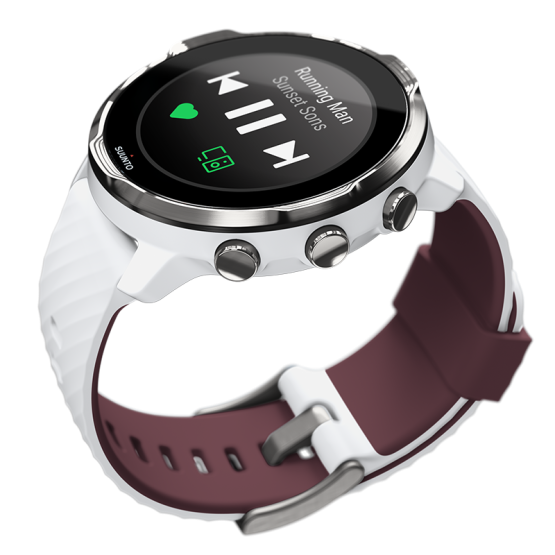 Годинник SUUNTO 7 WHITE BURGUNDY