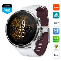 Годинник SUUNTO 7 WHITE BURGUNDY