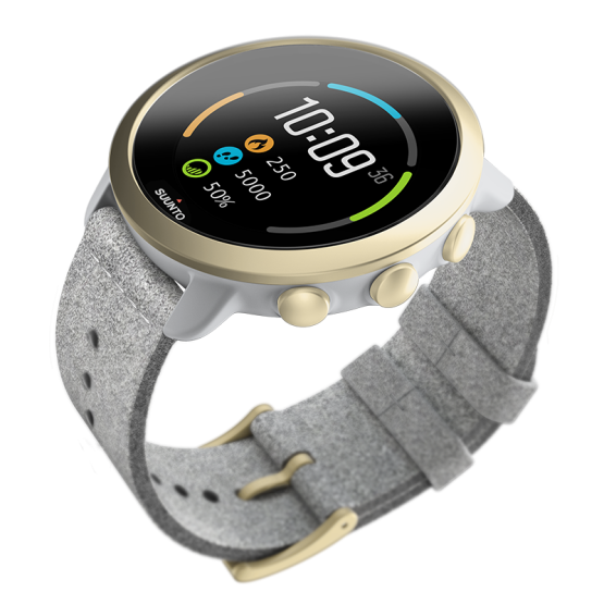 Годинник SUUNTO 3 PEBBLE WHITE LIGHT GOLD