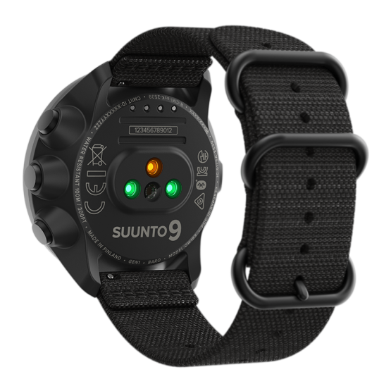 Годинник SUUNTO 9 G1 BARO CHARCOAL BLACK TITANIUM Годинник SUUNTO 9 G1 BARO CHARCOAL BLACK TITANIUM