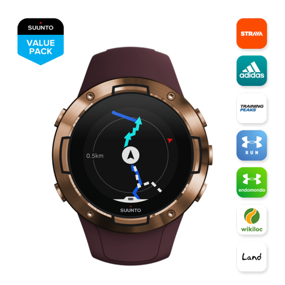 Годинник SUUNTO 5 BURGUNDY COPPER