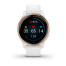 Garmin Venu 2S Rose Gold Bezel with White Case and Silicone Band