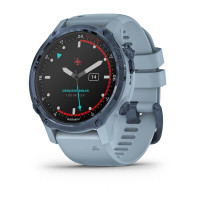 Часы для дайвинга Garmin Descent Mk2S Mineral Blue with Sea Foam Silicone Band