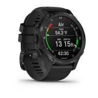 Часы для дайвинга Garmin Descent Mk2S Carbon Gray DLC with Black Silicone Band