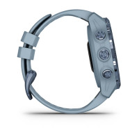 Часы для дайвинга Garmin Descent Mk2S Mineral Blue with Sea Foam Silicone Band