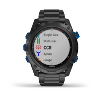 Часы для дайвинга Garmin Descent Mk2i/Descent T1 Bundle Titanium carbon gray DLC with DLC titanium band