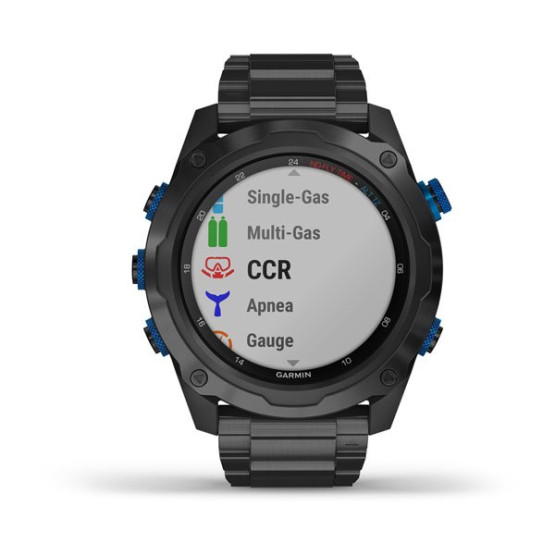 Часы для дайвинга Garmin Descent Mk2i/Descent T1 Bundle Titanium carbon gray DLC with DLC titanium band