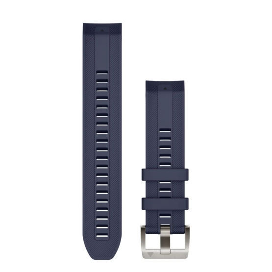 Ремешок для Garmin MARQ GEN2 QuickFit 22 Silicone Strap Navy
