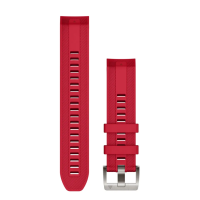 Ремешок для Garmin MARQ GEN2 QuickFit 22 Silicone Strap Plasma Red