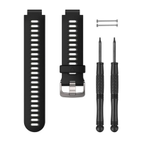 Ремешок Garmin Forerunner 735XT, Black/Gray Band