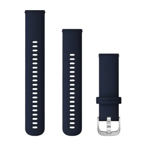 Ремешок Garmin vivoactive 4, 18mm Band, Powder Gray/Stainless Band