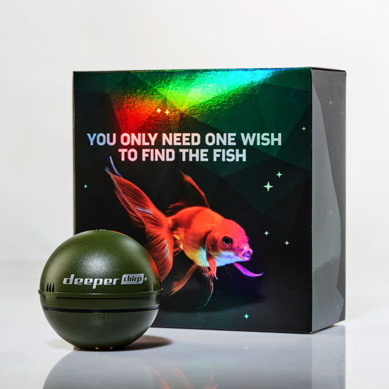 Беспроводный эхолот Deeper Chirp+WiFi+GPS+Sonar 