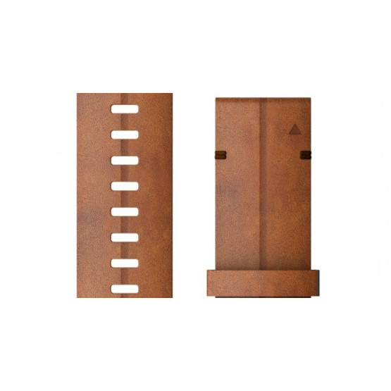 Ремешок для Fenix 6X 26mm QuickFit Chestnut Leather Band