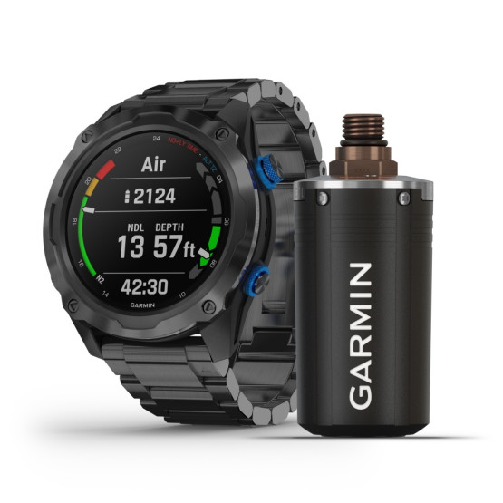 Часы для дайвинга Garmin Descent Mk2i Titanium Carbon Gray DLC with Black Band