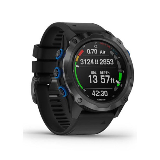 Часы для дайвинга Garmin Descent Mk2i Titanium Carbon Gray DLC with Black Band