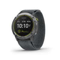 Часы Garmin Enduro Steel with Gray UltraFit Nylon Strap