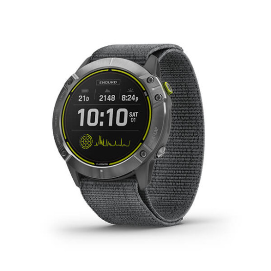 Часы Garmin Enduro Steel with Gray UltraFit Nylon Strap