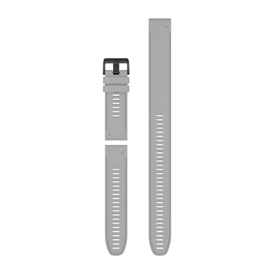 Ремінець Garmin 26mm QuickFit Powder Gray Silicone Band Band