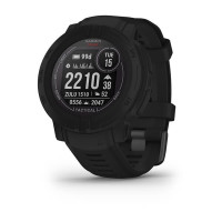 Смарт-годинник Garmin Instinct 2 Solar Tactical Edition з чорним силіконовим ремінцем