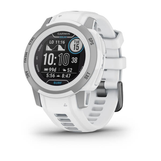 Смарт-годинник Garmin Instinct 2S Solar Surf Edition з силіконовим ремінцем кольору камуфляж