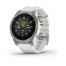 Garmin Epix 2 Sapphire - Carrera White/Titanium with silicone band