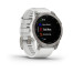 Garmin Epix 2 Sapphire - Carrera White/Titanium with silicone band