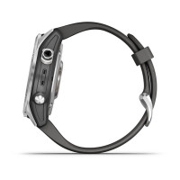 Garmin Fenix 7S Silver with Graphite Band