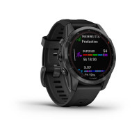 Garmin Fenix 7S Solar Slate Gray with Black Band