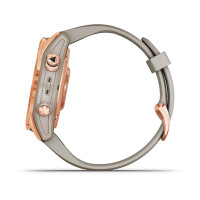 Garmin Fenix 7S Solar Rose Gold with Light Sand Band