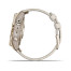 Garmin Fenix 7S Sapphire Solar Cream Gold Titanium w/Cream Tethered Nylon (includes light sand silicone band)