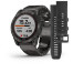 Garmin Fenix 7X Sapphire Solar Carbon Gray DLC Titanium with Titanium Band (includes black silicone band)