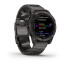 Garmin Fenix 7 Sapphire Solar Carbon Gray DLC Titanium with Titanium Band (includes black silicone band)