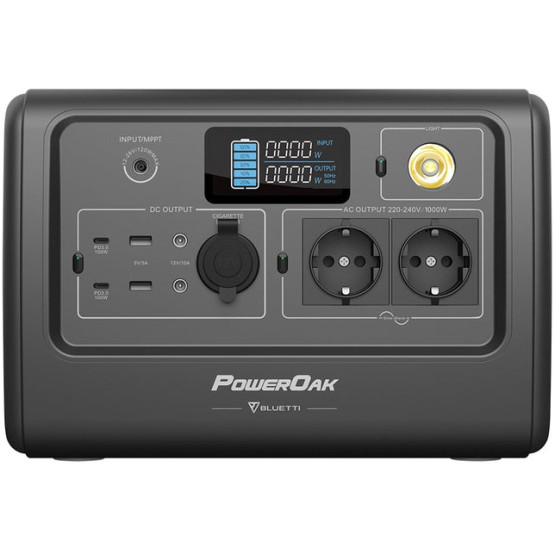 Зарядная станция Bluetti PowerOak EB70 716Wh/1000W