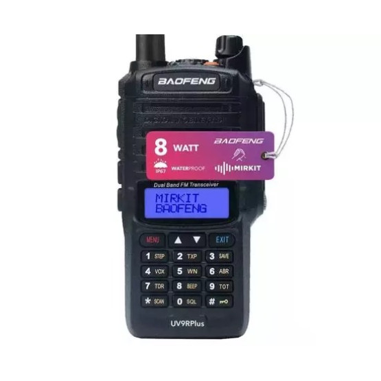 Рация Baofeng UV-9R плюс MK1 8W + Шнурок Mirkit